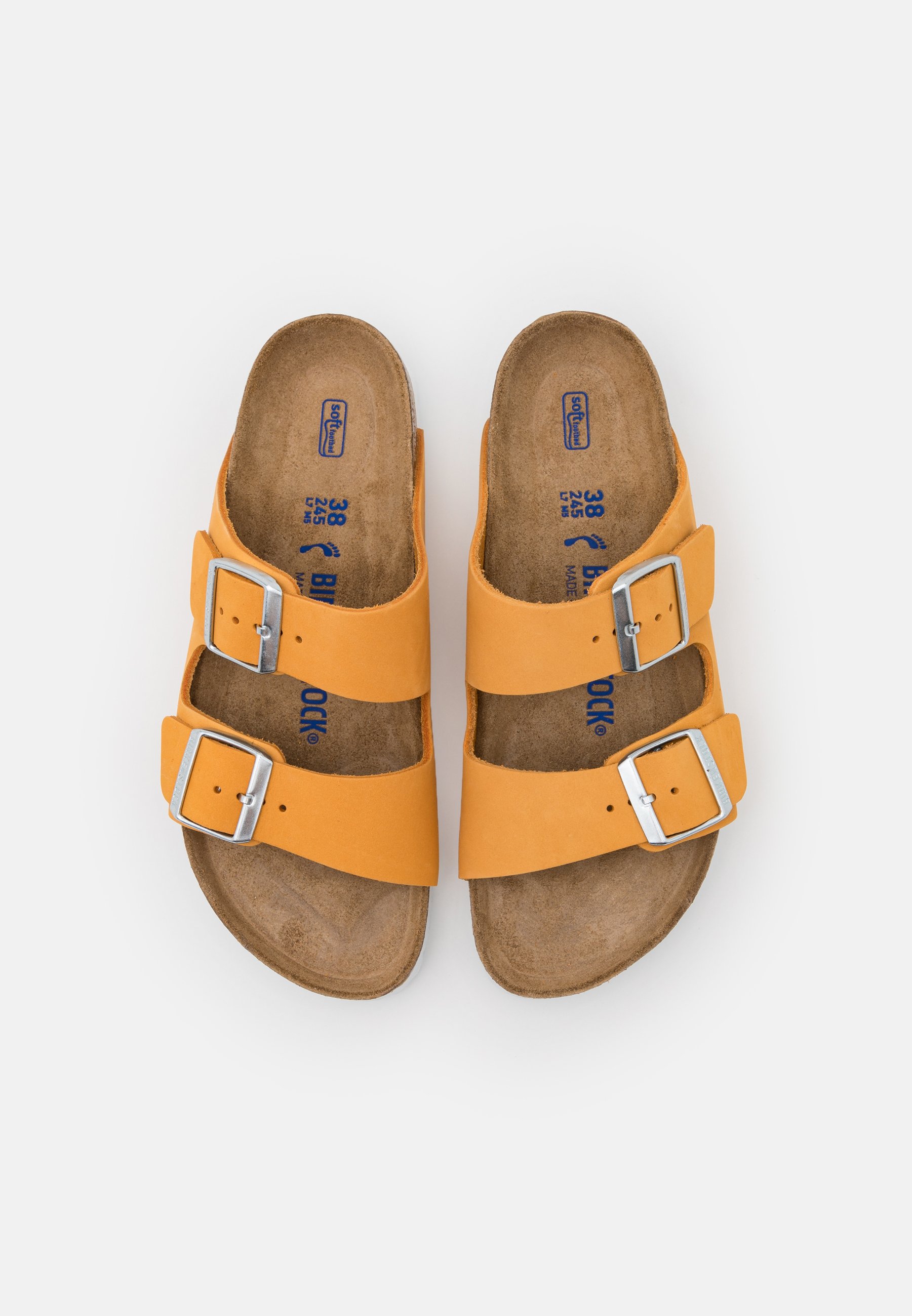 Birkenstock ARIZONA - Muiltjes - apricot/geel - Zalando.be