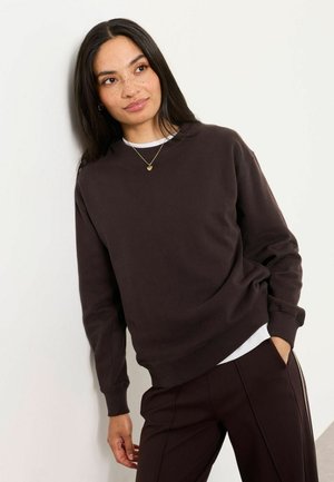 FatFace, CREW SWEAT TOP - Sweatshirt - chocolate brown