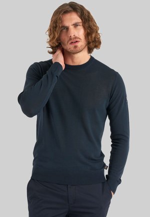 Marina Militare, MAGLIA UOMO MARINA MILITARE MYK0159 BLU - Maglione - blue