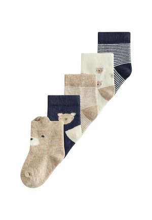 Next, SOCKS 5 PACK  . - Socken - navy neutral bear