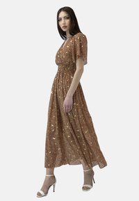 Elara Robe longue - camel