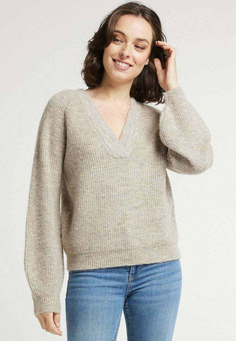 Andy & Lucy OTIS - Pullover - taupe