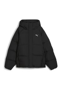 Puma PUFFER MIT KAPUZE - Doudoune - black/noir - ZALANDO.FR