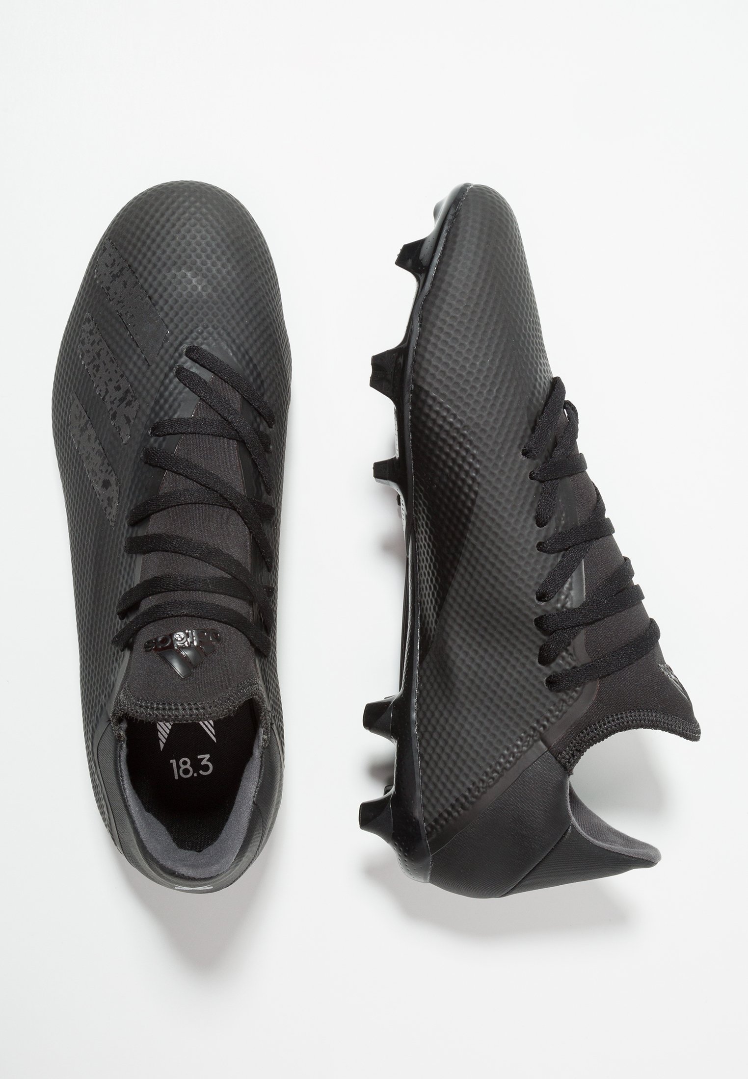 adidas Performance X 18.3 FG - Scarpe da calcetto con tacchetti - core  black/footwear white - Zalando.it