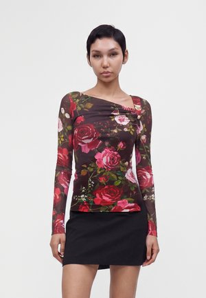 Guess, ASYMMETRIC ZABINA - Блуза с дълги ръкави - multi-coloured