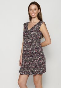 Koroshi SHORT SLEEVE - Vestido informal - navy