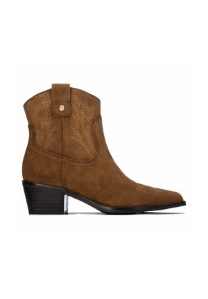 Carmela, BOTIN DE MUJER CON TACÓN - Stivaletti texani / biker - camel