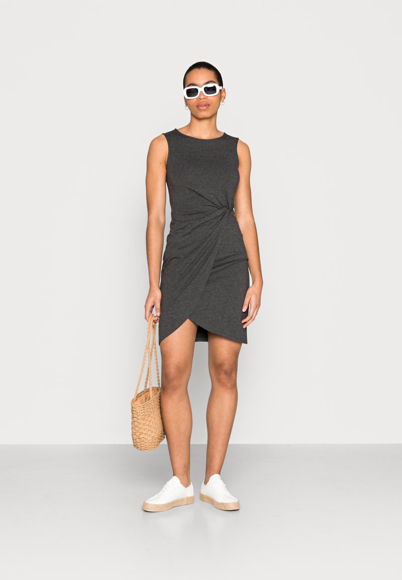 Damen Freizeitkleider | Anna Field Jerseykleid mottled grey/grau-meliert - IN06863 Damen Freizeitkleider | Anna Field Jerseykleid mottled grey/grau-meliert - IN06863