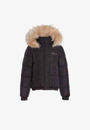 CLOSURE London CROPPED PUFFER - Ziemas jaka - black