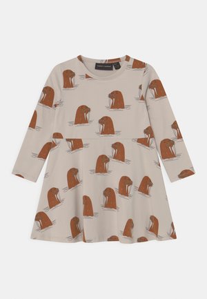 WALRUS DRESS - Trikotāžas kleita - grey