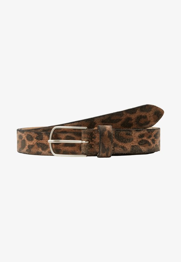 LEATHER LEO BELT - Belt - beige3