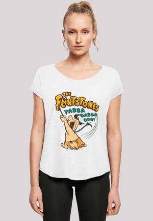 FAMILIE FEUERSTEIN FRED YABBA DABBA DOO - Print T-shirt - white
