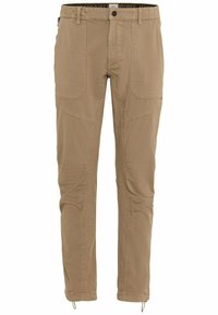 TAPERED FIT - Broek - wood