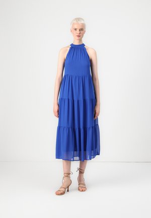 ONLPETRA LIFE HALTER NECK DRESS - Cocktailklänning - blue