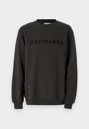 LOISTO LOGO PLACEMENT UNISEX - Mikina - dark grey/black