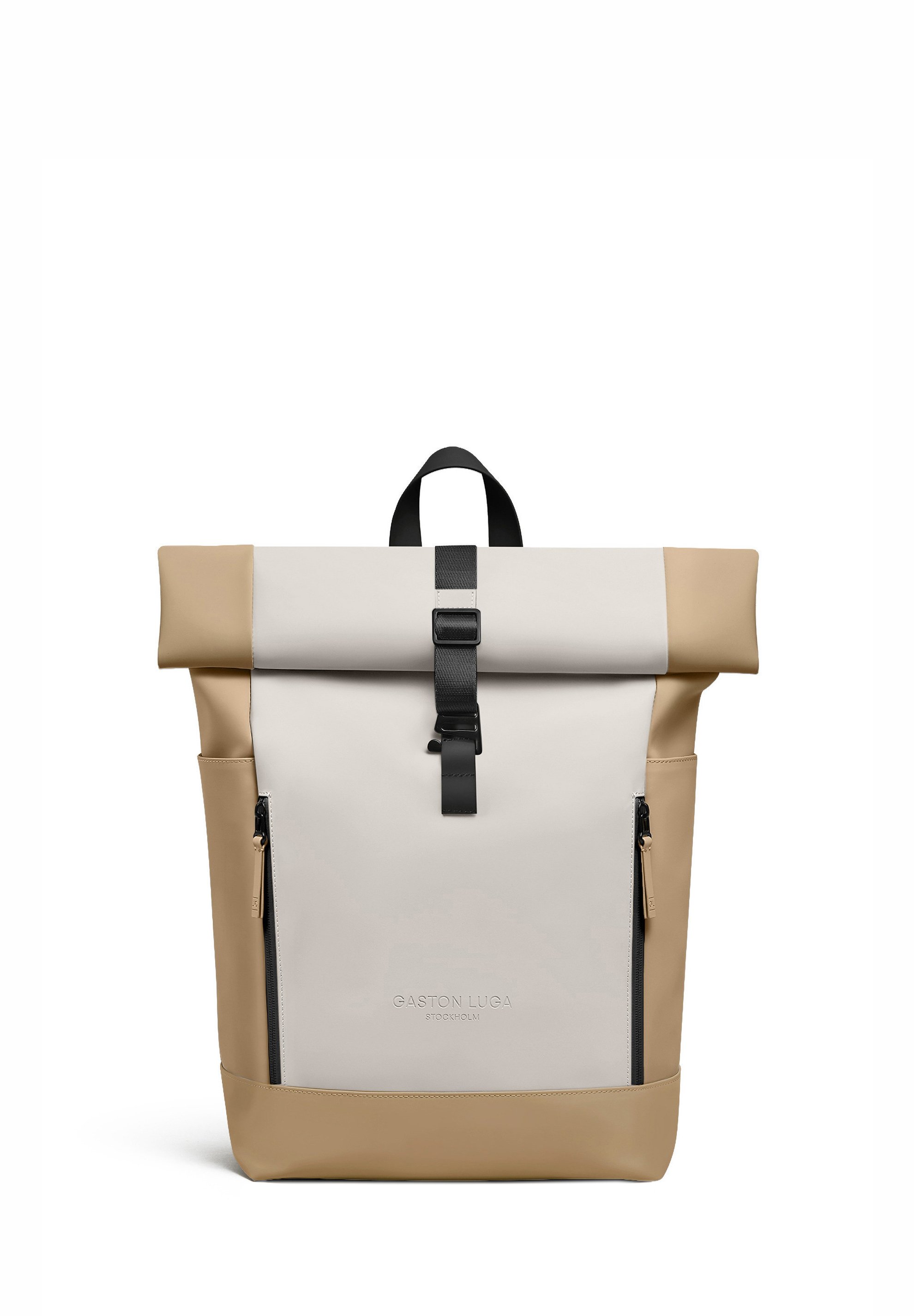 Gaston Luga SPLÄSH ROLLTOP ZOLL - Rucksack - latte cloud cream 