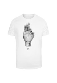 FMS SIGN LIGHTS TEE - T-shirt con stampa - white