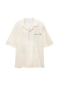 SHORT SLEEVE WITH SLOGAN  - Ing - white