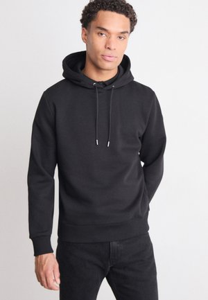 MENS - Felpa con cappuccio - black