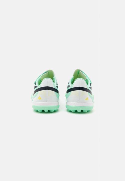 adidas F50 HYPERFAST CLUB VELCRO TURF KIDS UNISEX - Turf football boots - pulse mint/night navy/solar lemon — foto 3