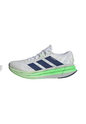 ADISTAR 4 M - Laufschuh Straße - cloud white tech indigo lime burst