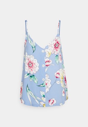 ONLY Tall, ONLNOVA LIFE BUTTON SINGLET - Topp - multicolored/offwhite