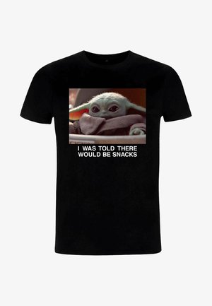 Henry Tiger STAR WARS: THE MANDALORIAN - TOLD ABOUT SNACKS - T-shirt z nadrukiem
