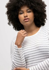 Ulla Popken Langarmshirt - white