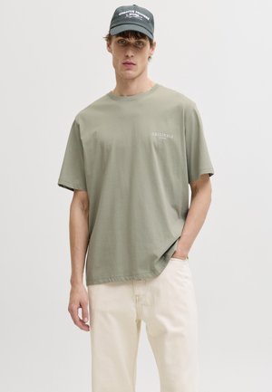 Jack & Jones, JORMONTAUK - Printtipaita - seagrass