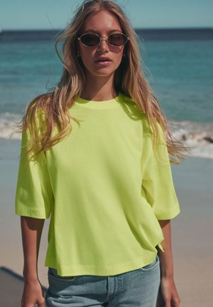 Next, OVERSIZED CREW NECK - T-shirts print - lime green