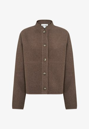 Levete Room, LR-SANNIE 1 - Leichte Jacke - chocolate chip melange