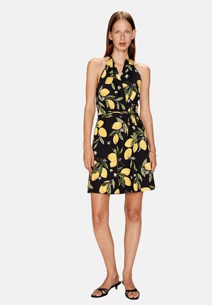 COURTE RENATA - Robe de jour - noir