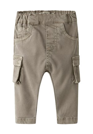 BAGGY FIT - Reisitaskuhousut - chinchilla