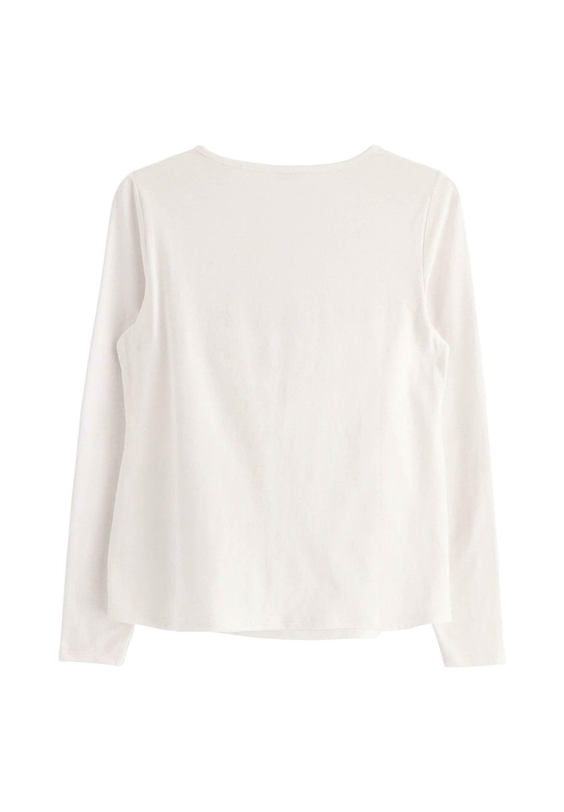 Lindex Maglietta a manica lunga white/bianco