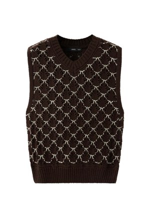 Mango, ADULT - Veste sans manches - dark brown