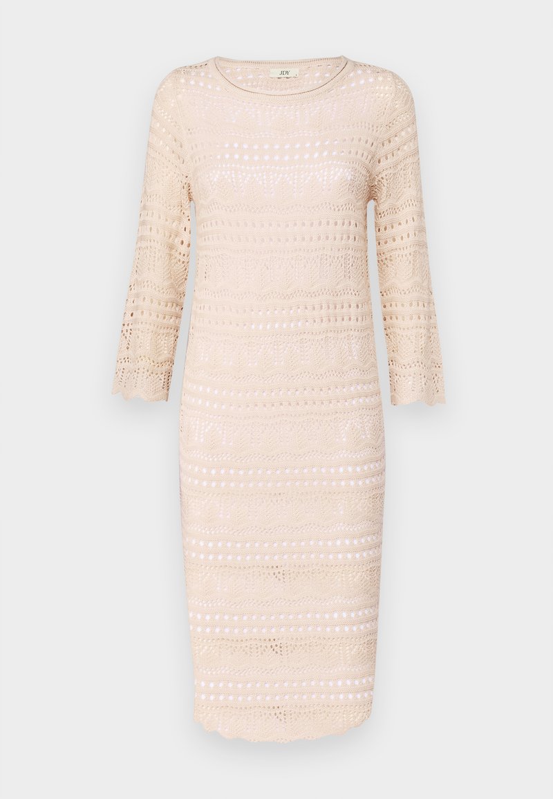 JDY Gebreide jurk crème