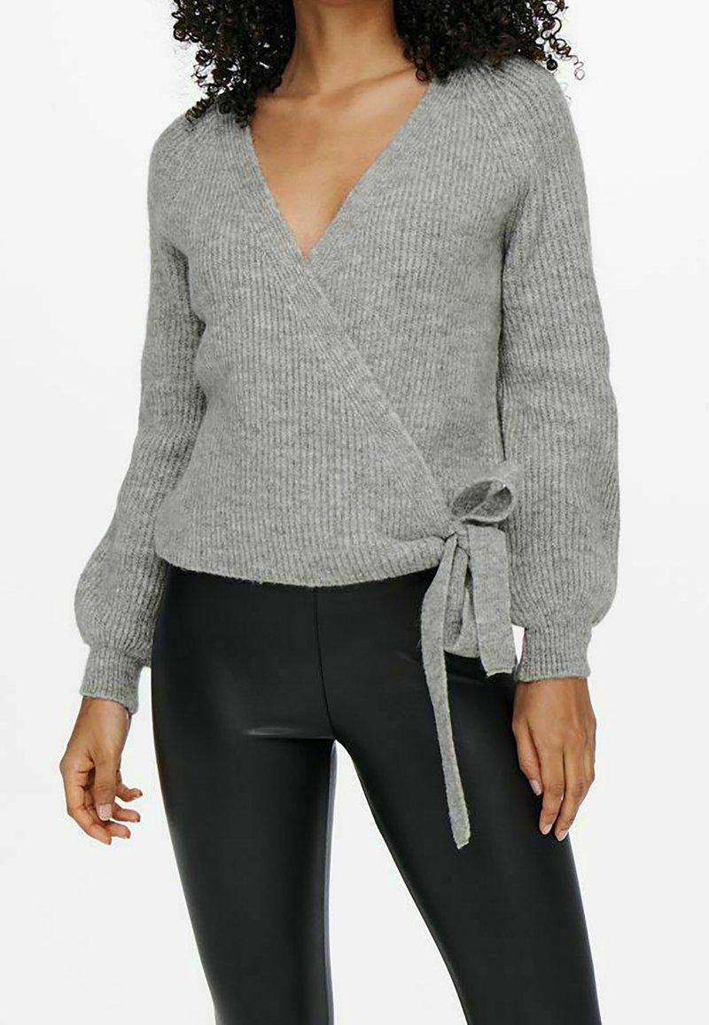 ONLY Chaqueta de punto - grey