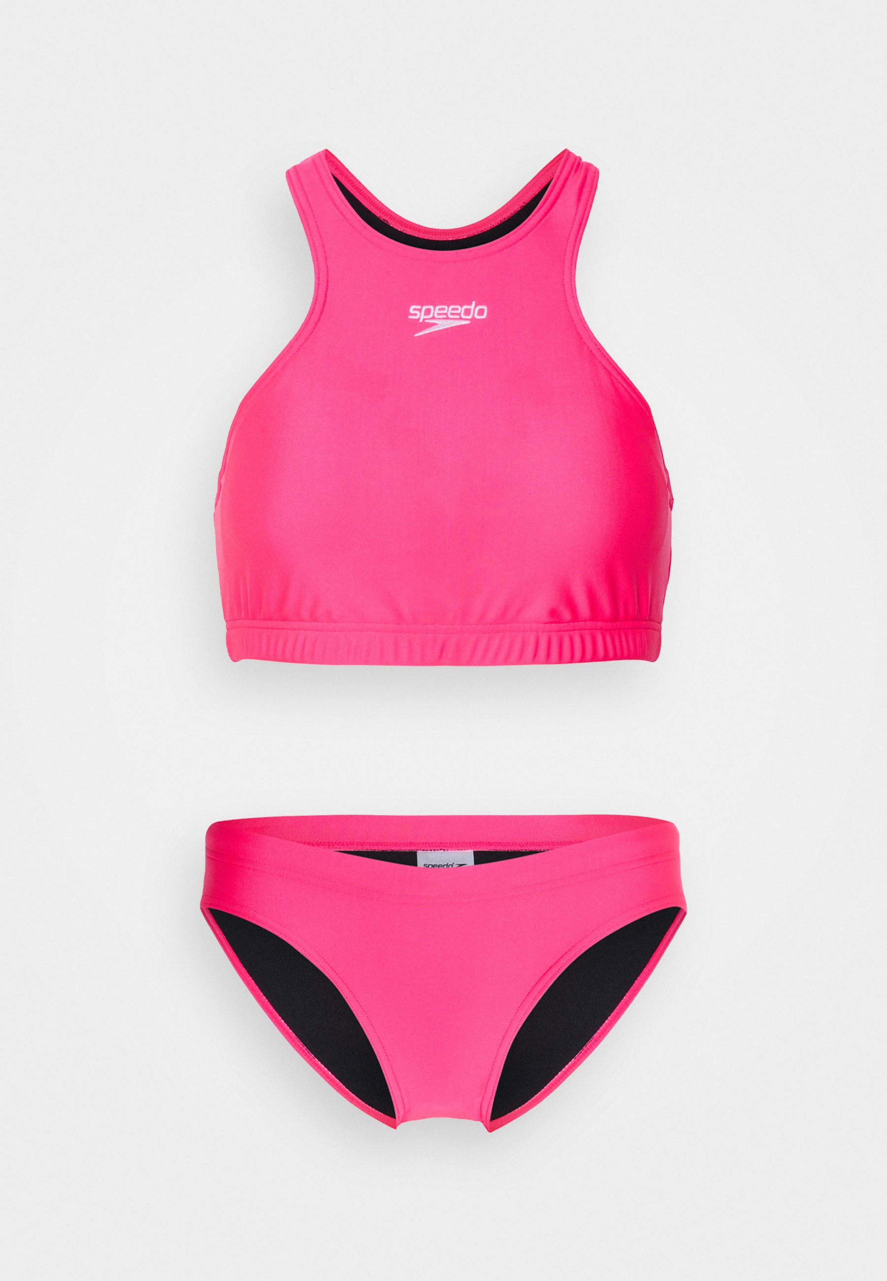 Susteen toon Natura Speedo VOLLEY - Bikini - fluor pink/donkerroze - Zalando.nl