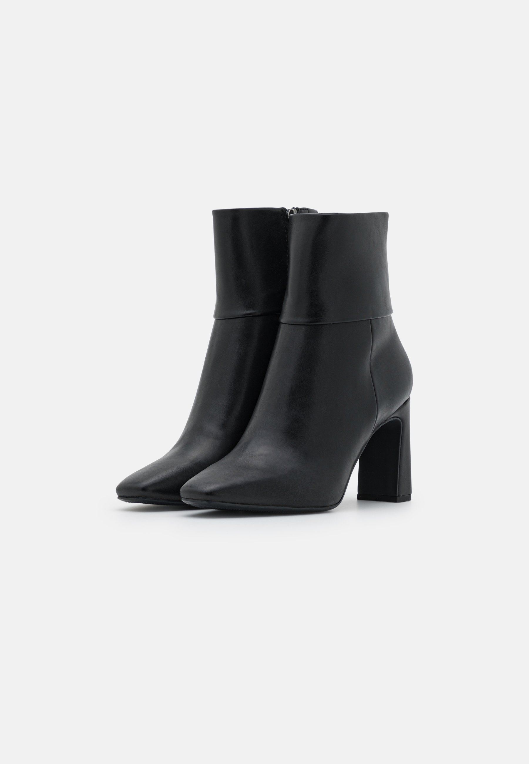 Tamaris Enkellaarsjes met hoge hak - black matt/zwart - Zalando.nl