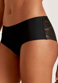 Calida NATURAL SKIN LACE - Slip - black cc