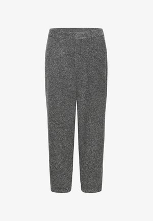 Kaffe ALBA  - Stoffhose - black melange