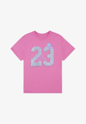 Jordan BLING TEE - Potiskana majica - pink glow