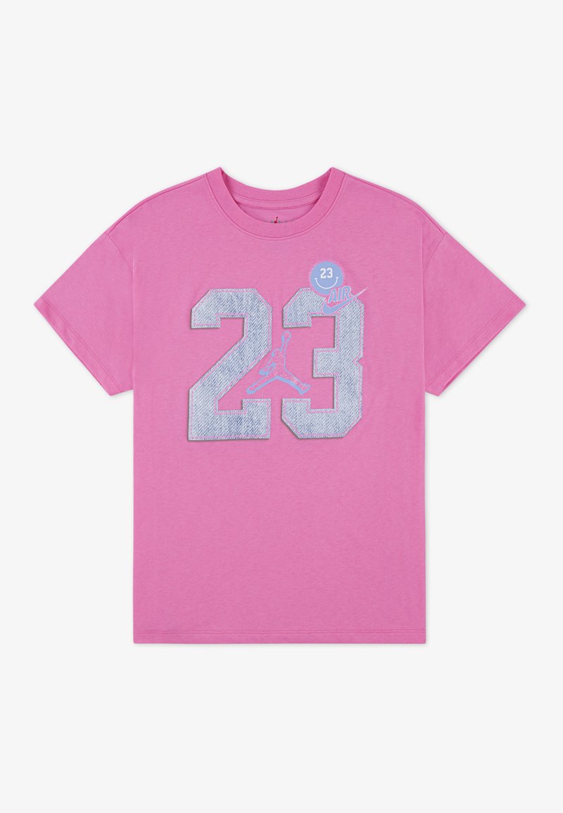 Jordan BLING TEE - T-shirt imprimé - pink glow