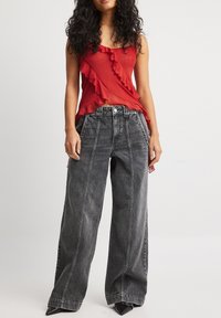 NA-KD Vaqueros boyfriend - grey