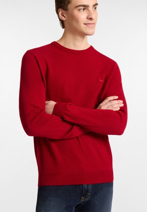 COLLO TONDO CON LOGO - Neule - rosso chiaro