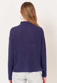 Jimmy Key HALF TURTLENECK LONG SLEEVED PLAIN - Camicetta - purple