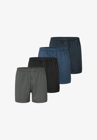 Geselecteerd, grau schwarz dunkelblau