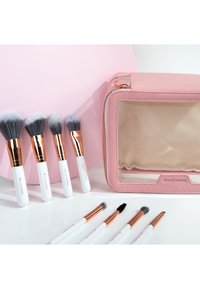Brushworks BRUSHWORKS EXCLUSIVE MAKEUP BRUSH AND BAG SET - Makeup pensel - pink, white & gold