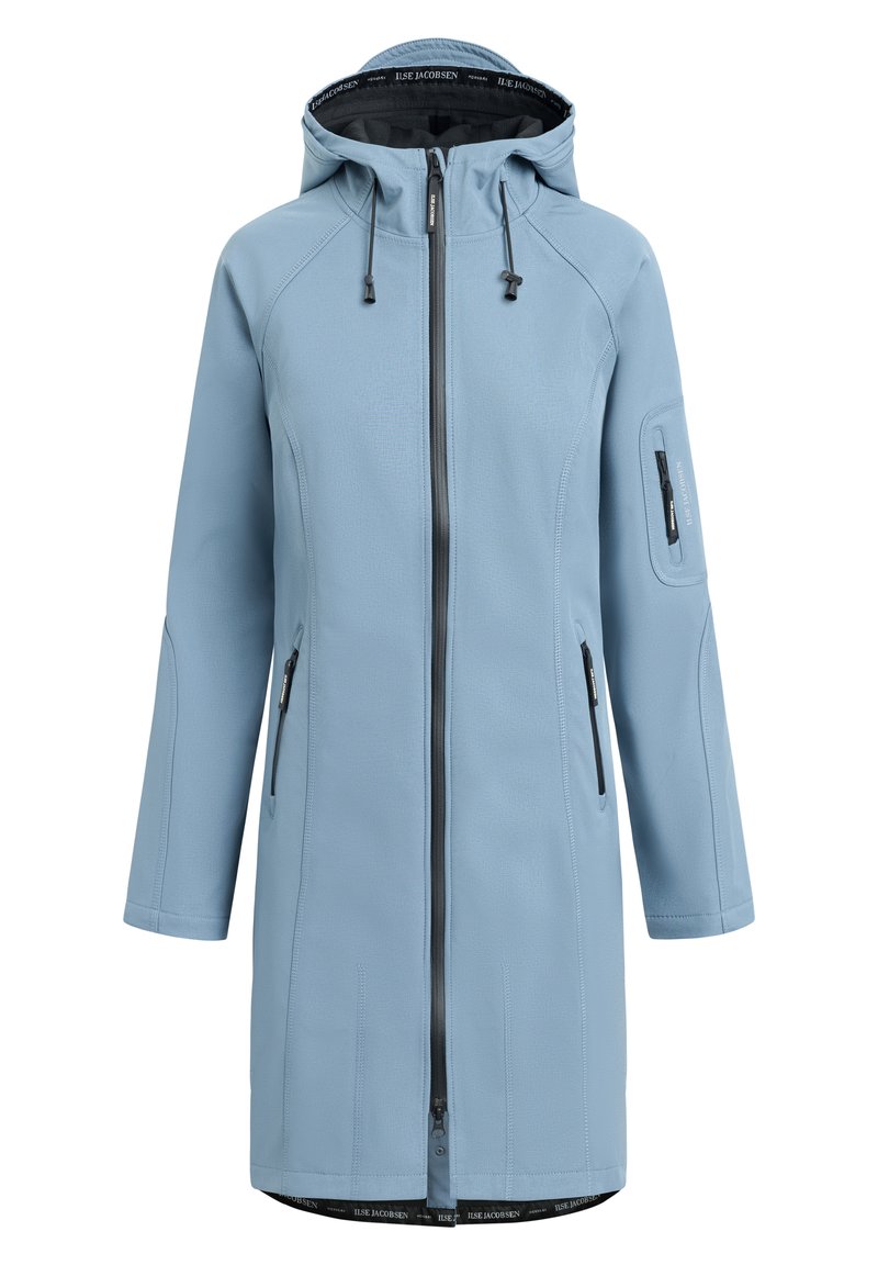 Ilse Jacobsen Regenjas blauwgrijs