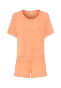 LSCN BY LASCANA SHORTY SET - Komplet pižame - coral